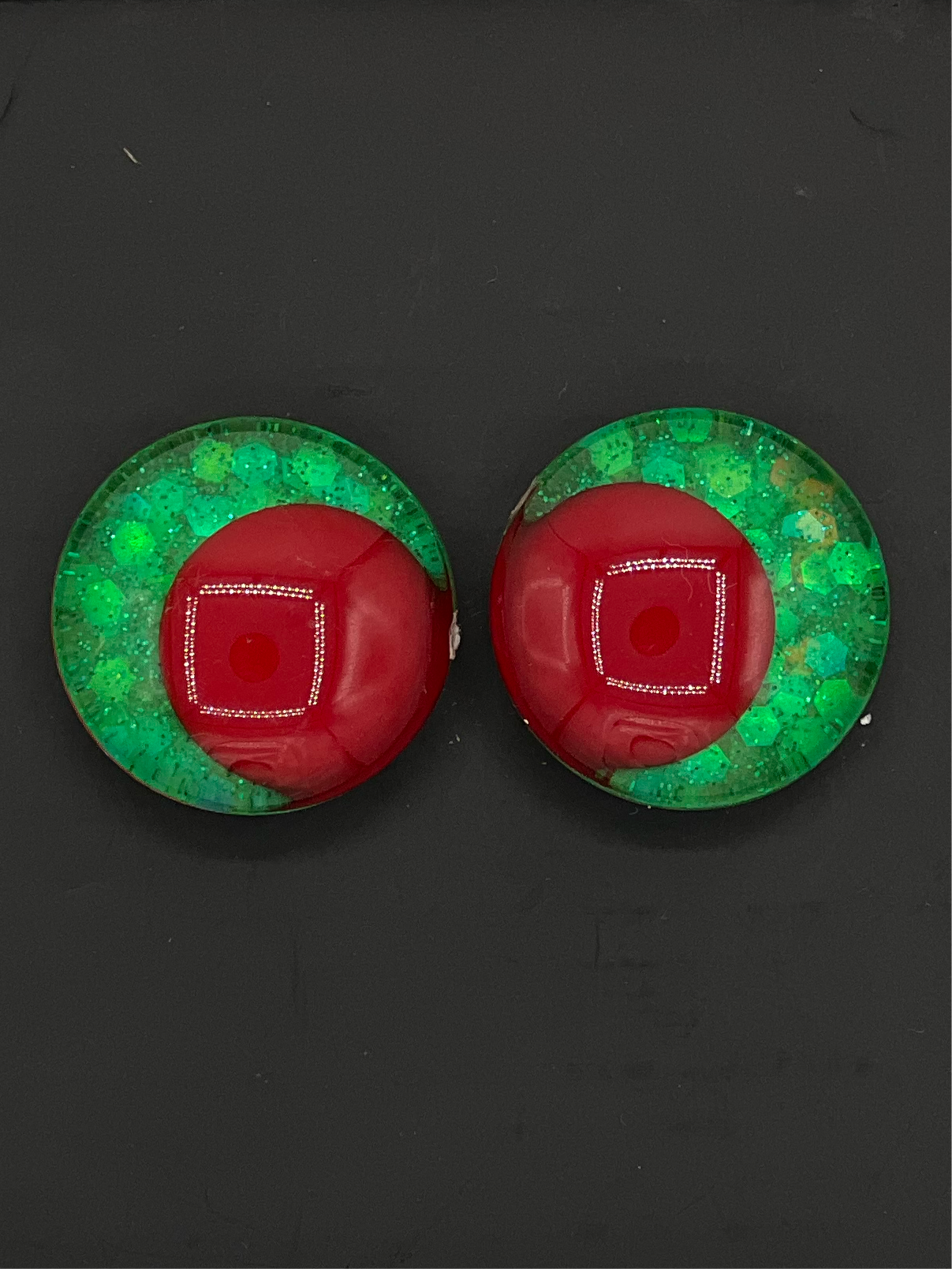 Kawaii Red Pupil Glow-in-the Dark Safety Eyes for Amigurumi Plushies