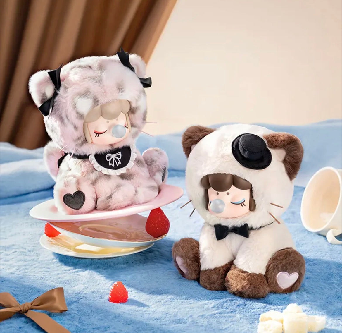 Nanci Tea Time Kitties Blind Box Collectible | Kawaii Gift | Sparkling Pineapple