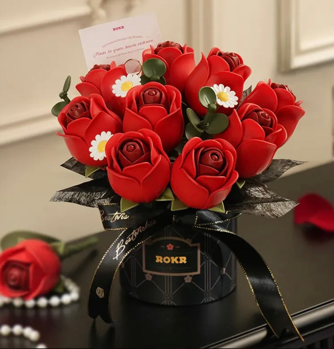 Forever Rose Bouquet Gift Box 🌹 | Mother’s Day Gift for Mom | Long Lasting Flower Arrangement | Unique Gift Idea