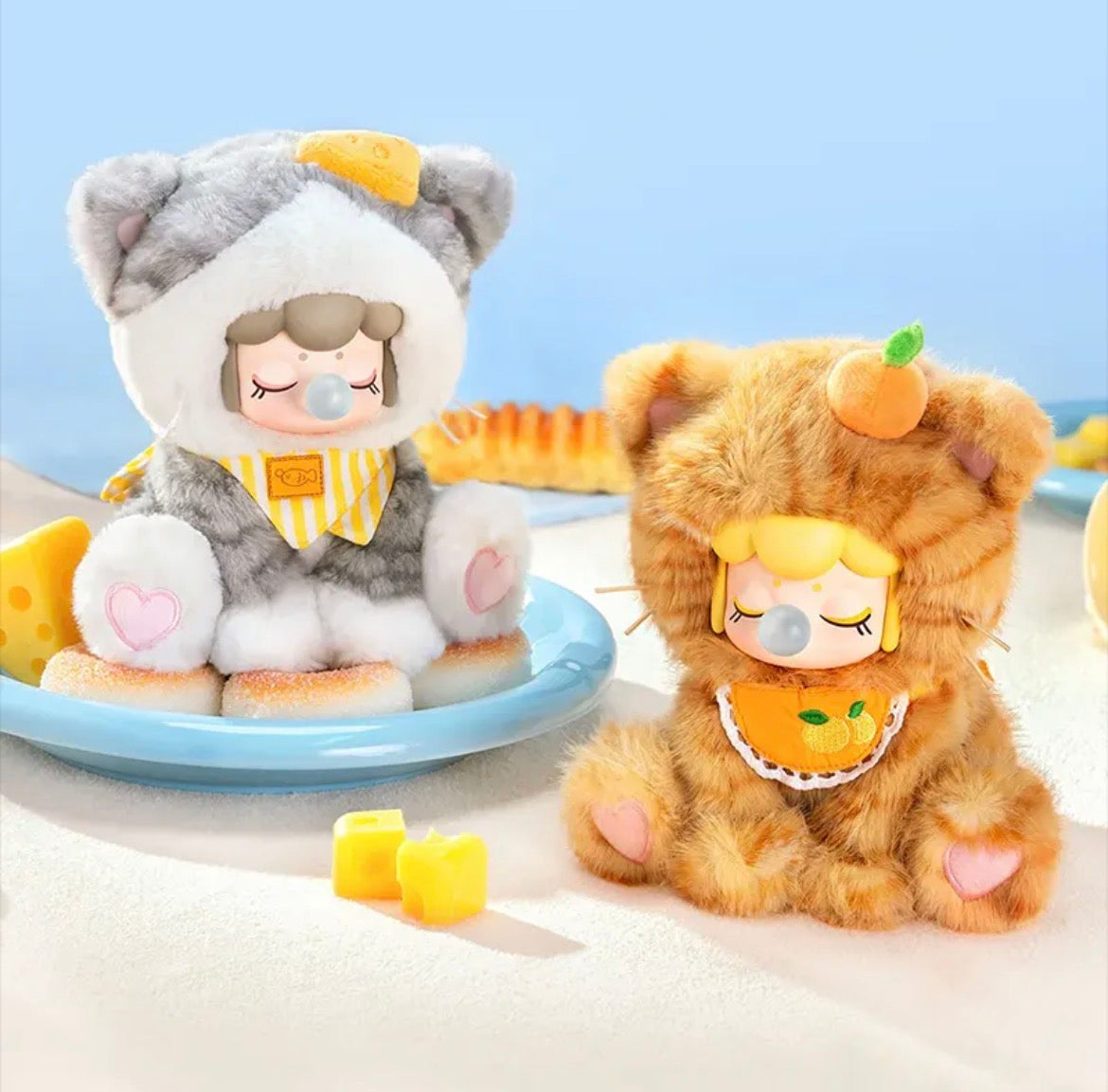 Nanci Tea Time Kitties Blind Box Collectible | Kawaii Gift | Sparkling Pineapple