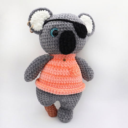Pirate Koala Plushie